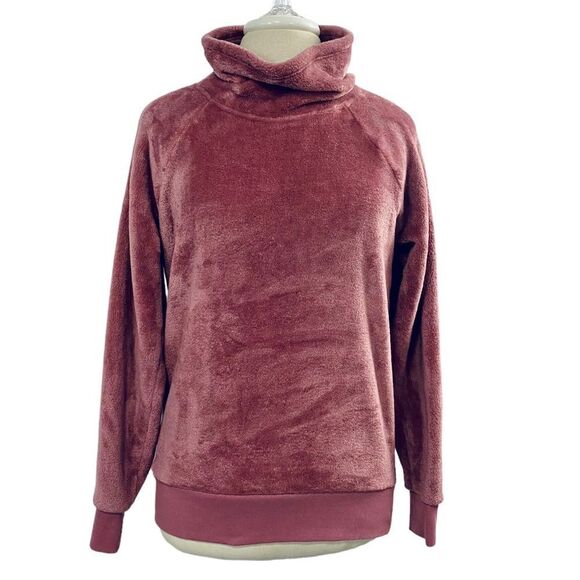 Gaiam | Fuzzy Cowl Neck Sweatshirt - Picture 6 of 10